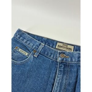 Schaefer Outfitter Ranch Hand Mens Jeans 31x34 Made in USA Blue Denim Style 1800
